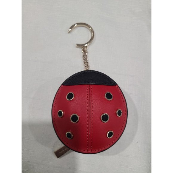 kate spade coin case pouch ladybug- Broken Clasp Keyring See Photos - Picture 12 of 15